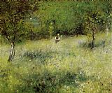 Pierre Auguste Renoir Spring at Catou painting